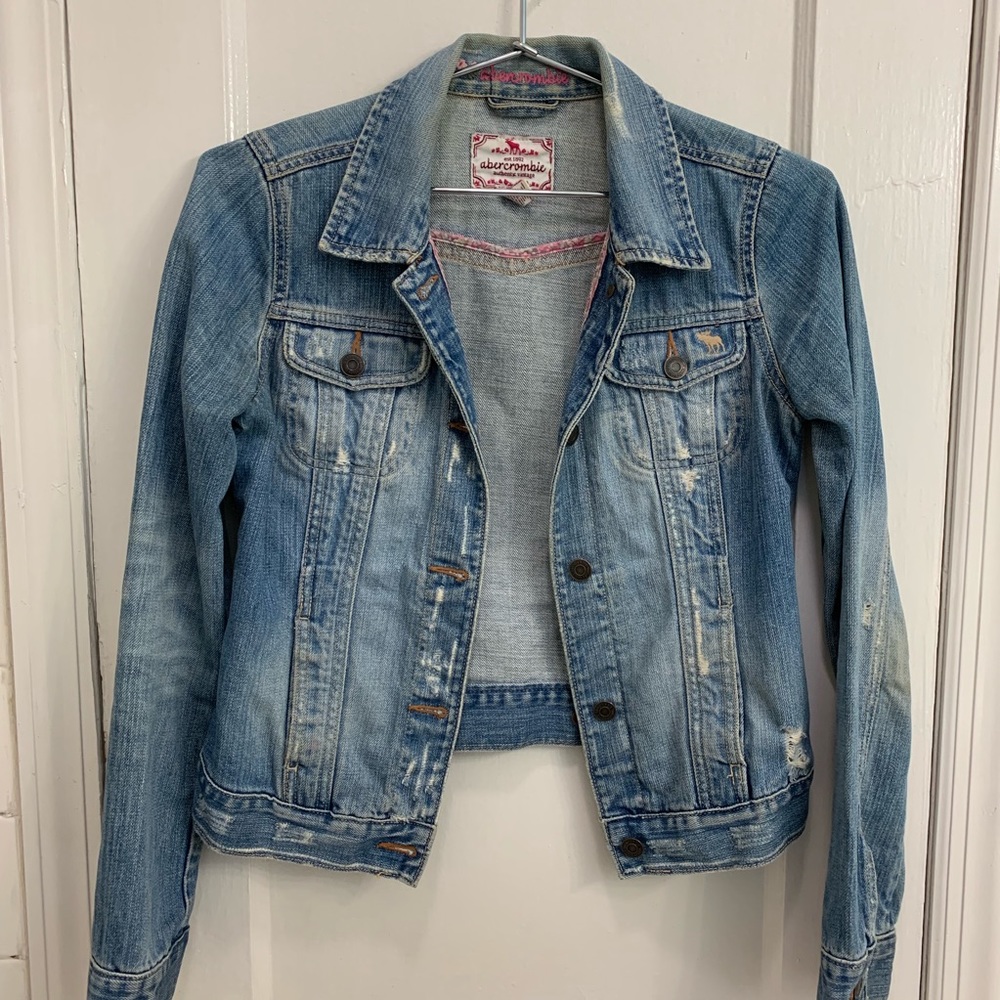 Distressed Jean Jacket
